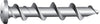 Hillman 3/16 in. Dia. x 1-1/4 in. L Chrome Pan Head Walldog Screw & Anchor 4 pk (Pack of 10)