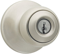 Kwikset Lock Entry Polo Satin Nickel Finish