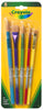 Crayola Art/Craft Brush Set Plastic Multicolor 5 pc