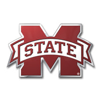 Mississippi State University Heavy Duty Aluminum Color Emblem