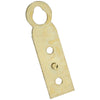 9-1/6  4 pk National Hardware Brass-Plated Steel Hanger Plates 2 in. (Pack of 5)