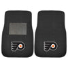 NHL - Philadelphia Flyers Embroidered Car Mat Set - 2 Pieces