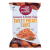 One Potato Two Potato - Sweet Pot Chip Cinn&brn Sug - Case of 12 - 5.75 OZ