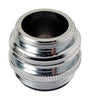 BrassCraft Dual Thread 15/16 in.-27M, 075 GHT x 55/64 in.-27F Chrome Plated Aerator Adapter