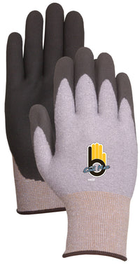 Bellingham Glove C4400XXL 2X-Large Gray & Black Thermal Knit Gloves With Rubber Palm