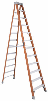 12-Ft. Step Ladder, Fiberglass, Type IA, 300-Lb. Duty Rating