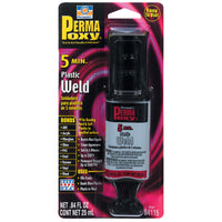 Permatex PermaPoxy Plastic Weld High Strength Plastic Adhesive 0.84 oz