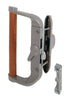 Prime-Line  Wood Tone  Steel  Outdoor  Sliding Screen Door Latch/Pull