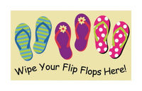 Mat Coir Flip Flop 17x29