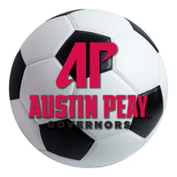 Austin Peay State University Soccer Ball Rug - 27in. Diameter