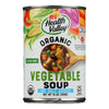 Health Valley Organic Soup - Vegetable No Salt Added - Case of 12 - 15 oz.