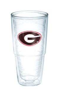 Tervis  24 oz. Georgia Bulldogs  Tumbler  Clear