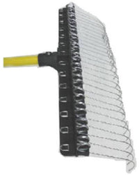 Groundskeeper II 65 in. L x 21 in. W Steel Lawn Rake Fiberglass (Pack of 6)