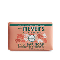 Mrs. Meyer's Clean Day Organic Geranium Scent Bar Soap 5.3 oz. (Pack of 12)