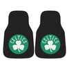 NBA - Boston Celtics Carpet Car Mat Set - 2 Pieces