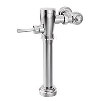 Chrome manual flush valve 1 1/2" water closet