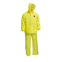 JD 2XL 2PC YEL RainSuit