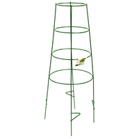 Midwest Wire Works 44 in. H X 17 in. W X 17 in. D Green Steel Tomato Cage (Pack of 5)