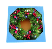 Celebrations  Castle Hill  26 in. Dia. Prelit Christmas Wreath