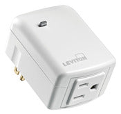 Leviton R01-DW15A-1RW 15 Amp White Decora® Smart Plug-In Outlet With Wi-Fi Technology