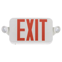 Lithonia Lighting Thermoplastic Indoor LED Lighted Exit Sign and Emergency Lights