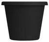 HC Companies 20 in. H X 24 in. D Plastic Classic Planter Black