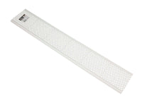 Amerimax 6 in. W x 36 in. L White Plastic Gutter Guard (Pack of 50)