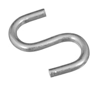 National Hardware Zinc-Plated Steel S-Hook 20 lb. cap. (Pack of 50)