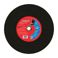 Diablo  14 in. Dia. x 1 in.   Aluminum Oxide  Metal Cut-Off Disc  1 pk