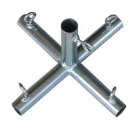 AHC 3/4 in. Round X 3/4 in. D Galvanized Carbon Steel 10 in. L Connector