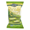 Lundberg Family Farms Rice Chips - Fiesta Lime - Case of 12 - 6 oz.