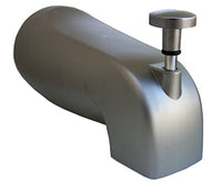 Bathtub Diverter Spout, Satin Nickel