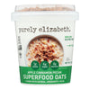 Purely Elizabeth. Apple Cinnamon Pecan Superfood Oats  - Case of 12 - 2 OZ