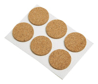 Shepherd Hardware Cork Self Adhesive Protective Pad Brown Round 3/4 in. W 12 pk