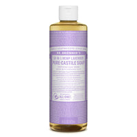 Dr. Bronner's Organic Lavender Scent Pure-Castile Liquid Soap 16 oz (Pack of 12)