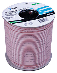 Vanco 500 ft. L Ivory Telephone Station Wire