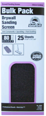 Sanding Screen, Medium 100-Grit, 4.25 x 11.25-In., 25-Ct.