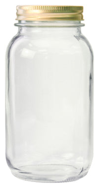 Anchor Hocking Regular Mouth Canning Jar 1 qt 12 pk