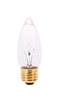 Satco 40 watts B10 Specialty Incandescent Bulb E26 (Medium) Soft White 2 pk (Pack of 10)