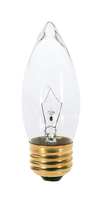 Satco 40 watts B11 Decorative Incandescent Bulb E26 (Medium) Soft White 1 pk (Pack of 25)