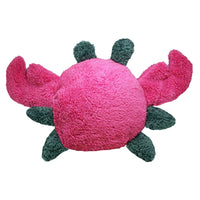 Cycle Dog Fuchsia/Grey Fuzzies Crab Dog Toy 1 pk