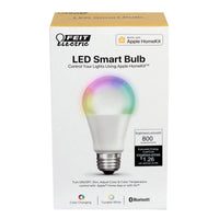 Feit Electric A19 E26 (Medium) LED Smart Bulb Color Changing 60 W 1 pk