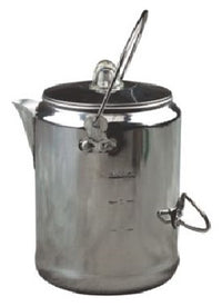 Coffee Pot, Aluminum, 9-Cup