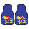 University of Kansas Carpet Car Mat Set - 2 Pieces