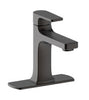 Ultra Faucets Dean Oil Rubbed Bronze Single-Hole Bathroom Sink Faucet 4 in.