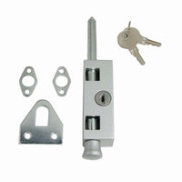 Ultra Hardware Zinc Indoor and Outdoor Patio Door Lock