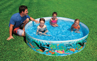 Intex Ocean Coral Reef Snapset Pool 72 in. D