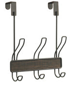 InterDesign 95470 Twillo Over The Door Rack