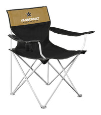 Logo Chairs Collegiate Team Canvas Chair Vanderbilt University 22" X 22"