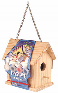 Toysmith 02951 7-1/2 X 5-1/2 X 7 Paint-A-Bird House